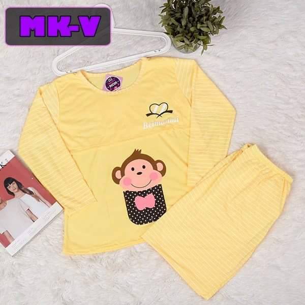 [XẢ KHO] Combo 2 Bộ đồ bâù và sau sinh hình khỉ-made in VN