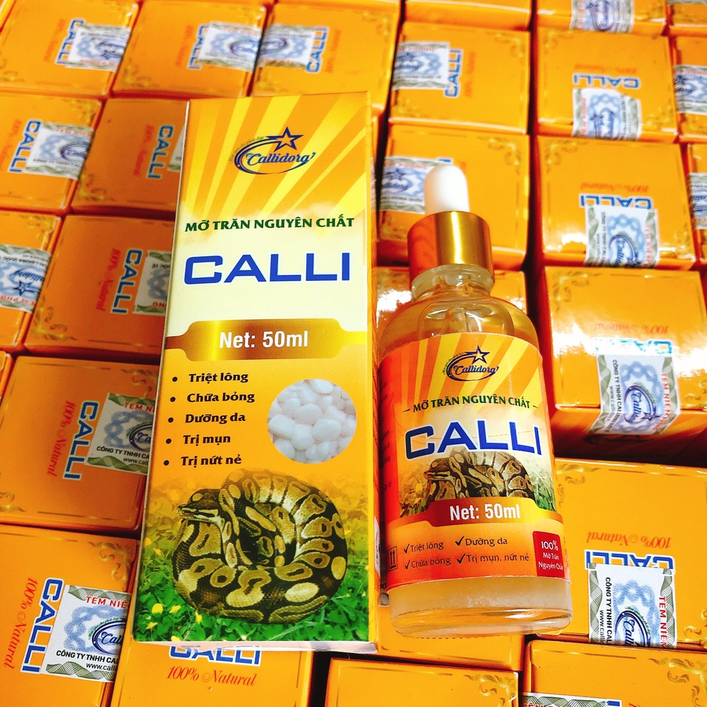 Mỡ Trăn Triệt Lông Nguyên Chất Calli Honey 50ml - MTC | BigBuy360 - bigbuy360.vn