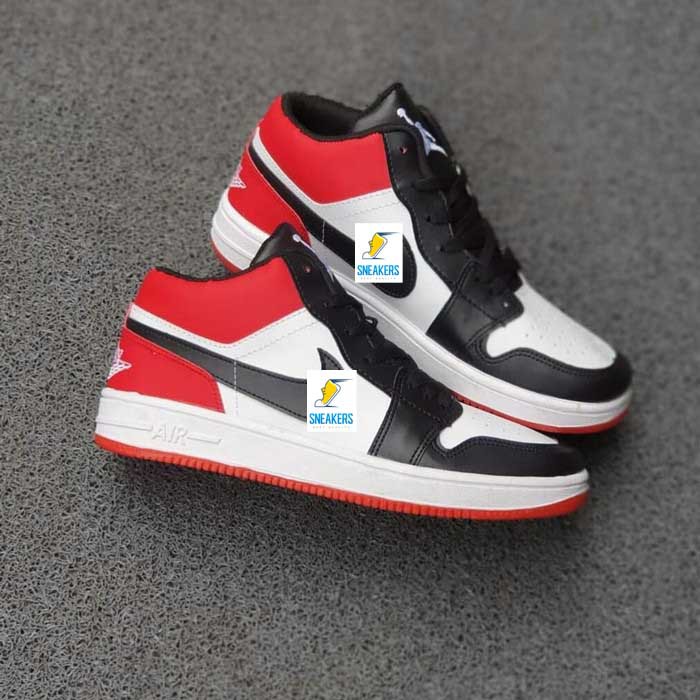 Giày Sneaker Jordan 1 Trắng Đỏ Cao Cấp Full Size Nam Nữ | BigBuy360 - bigbuy360.vn