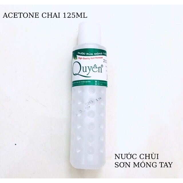NƯỚC CHÙI MÓNG - AXETON CHAI TỔ ONG - 125ML