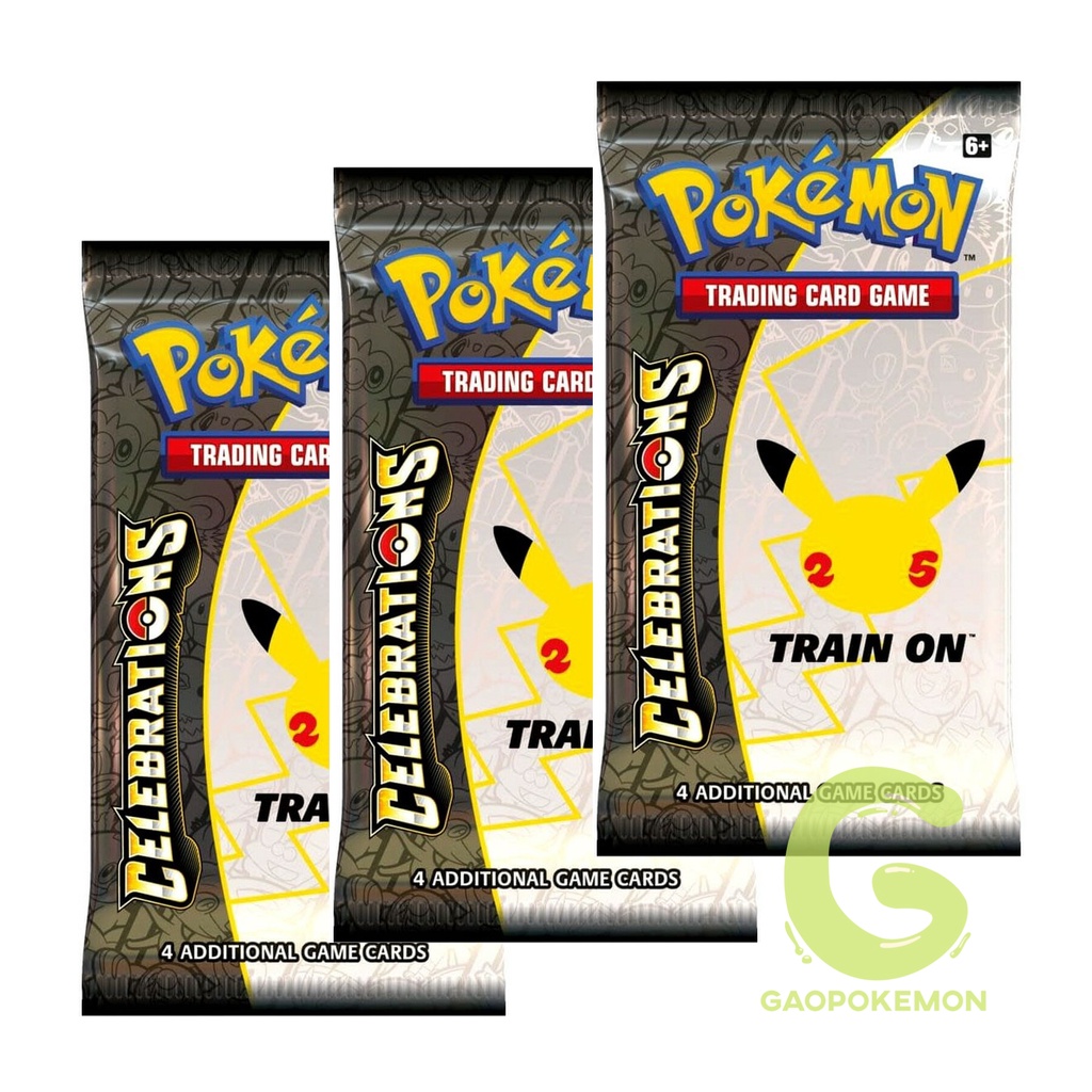 Gói thẻ bài Pokemon TCG - 25th Celebrations Collection