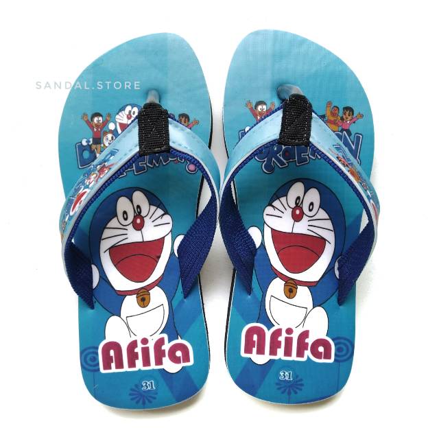 Doraemon Giày Sandal In Tên Nhân Vật Hoạt Hình Doremon Dễ Thương Cho Bé