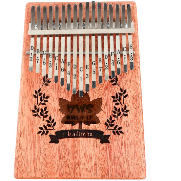 Đàn piano Kalimba bằng gỗ 17 phím sử dụng bằng ngón tay cái tặng 7 phụ kiện mua kèm deal sốc