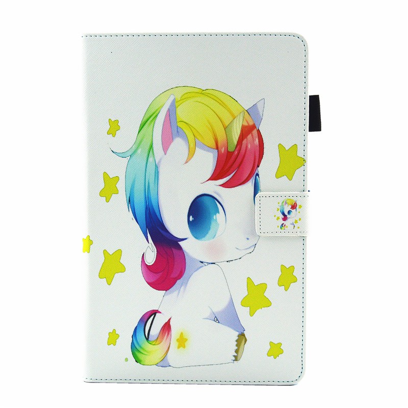 Bao da máy tính bảng in hình ảnh dễ thương cho Samsung Tab A 10.1 T580/T585 Tab A 8.0 T380/T385 Tab A 7.0 T280/T285 | BigBuy360 - bigbuy360.vn