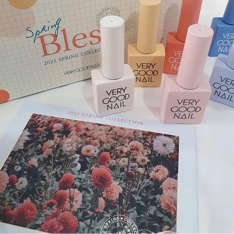 Sơn very good nail chính hãng hàn quốc set bless 2021