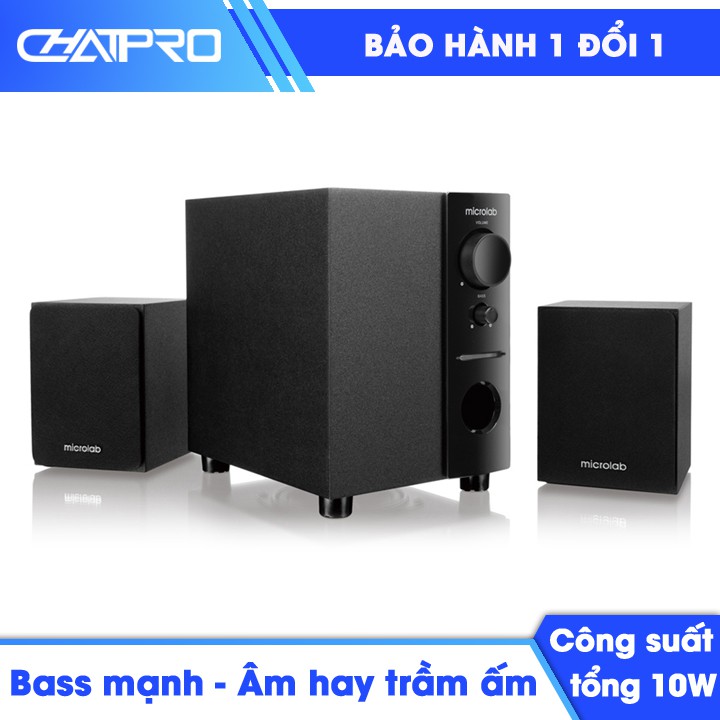 Bộ loa vi tính 2.1 Microlab M109 chính hãng