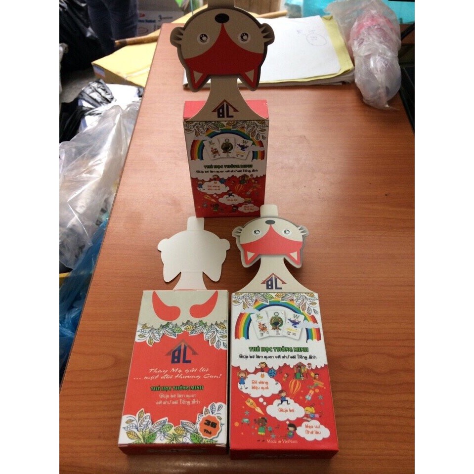 Bộ thẻ học thông minh 36 hoặc 44 thẻ cho bé