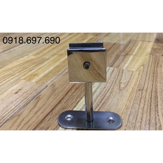 Chân U inox 304 bắt lan cang kính không cần khoan lỗ