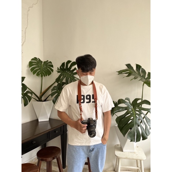 Dây Đeo Máy Ảnh - Da Vachetta Ý