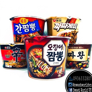 Các loại mì tô - Hàn Quốc
