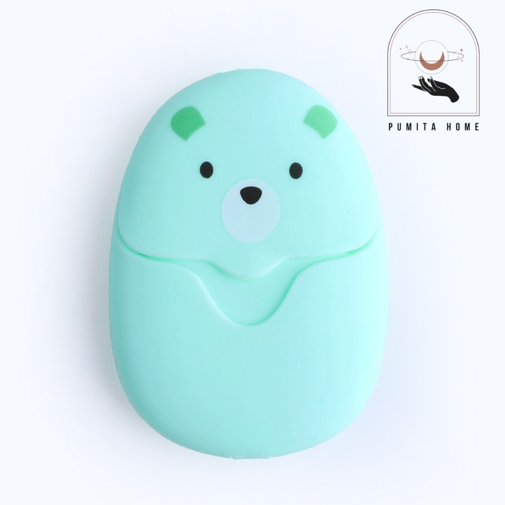 Xà Phòng Giấy Du Lịch Bỏ Túi Rửa Tay Dạng Miếng Tiện Lợi Hình Gấu 50 Miếng Khô Mini Loại Mới Nhất PUMITA | BigBuy360 - bigbuy360.vn