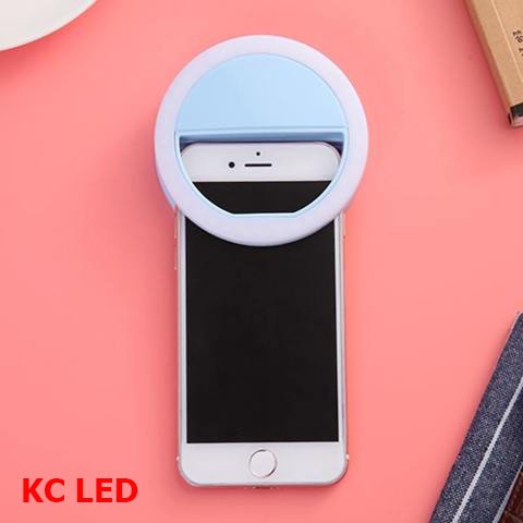 Đèn LED Hỗ Trợ Selfie RingLight Kẹp Điện Thoại 3 Mức Sáng | BigBuy360 - bigbuy360.vn