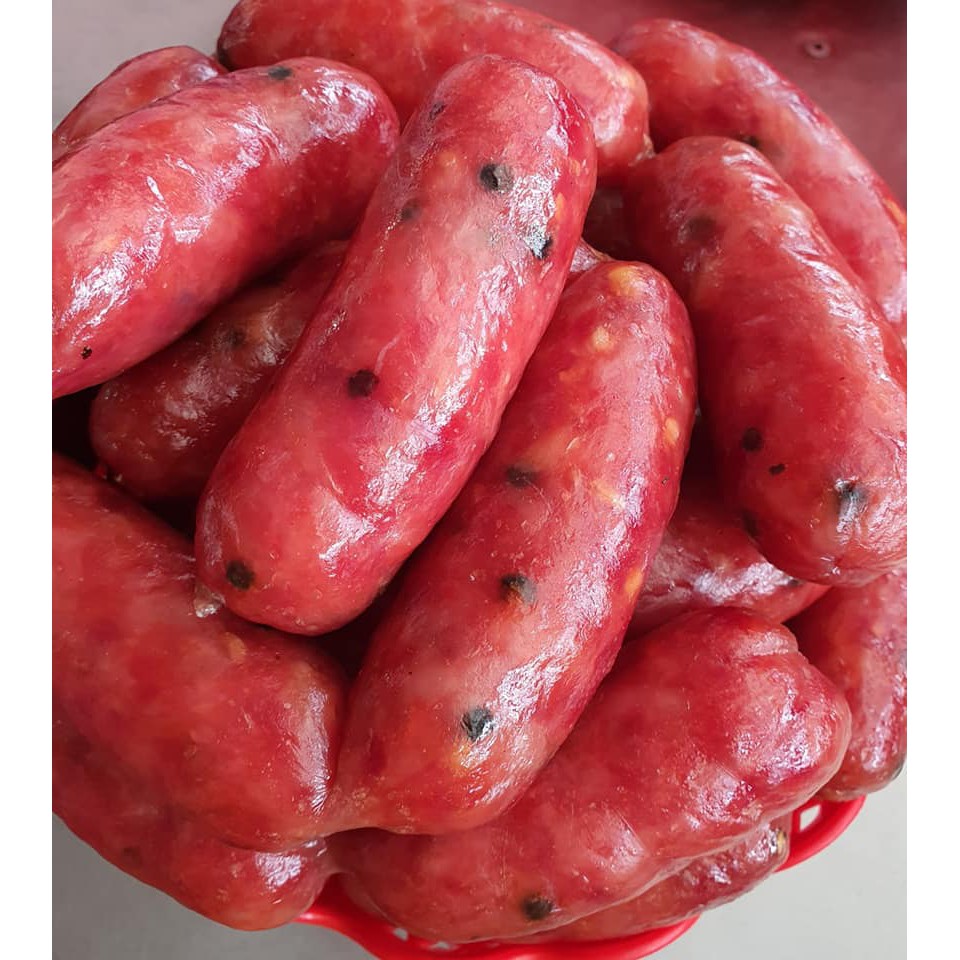 1kg lạp xưởng nhà làm nhiều nạc cực ngon