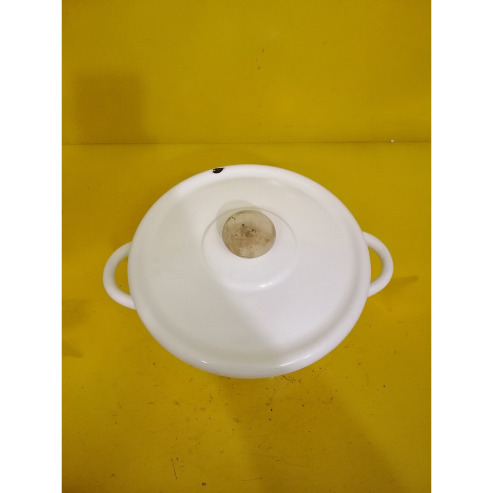 Nồi men nội địa Nhật, size 21cm, cao 10cm (mã 683), Dùng được bếp từ