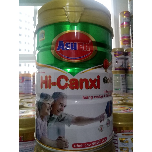 Sữa Canxi Asuen 900g ngừa loãng xương và tiểu đường (Mẫu mới)