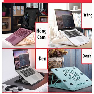 Đế kê laptop chống gù lưng - xoay 360 độ tiện lợi sang trọng bền bỉ - tặng đế kê điện thoại