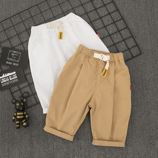 Quần Cotton trắng trẻ em phong cách Hàn Quốc