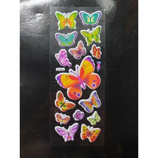 sticker hình bươm bướm