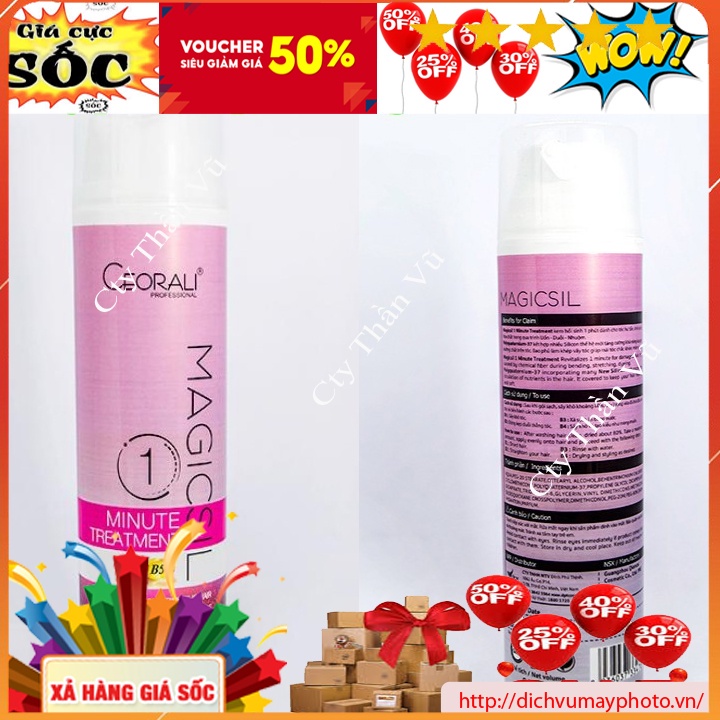 Kem Phục Hồi Tóc  MAGICSIL CEORALI Dành Cho Tóc Hư Tổn, Khô Xơ Do Hóa Chất Trong Quá Trình Uốn Ép –Duỗi –Nhuộm
