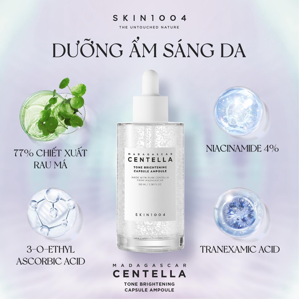 Tinh Chất Serum Skin1004 Madagascar Centella Tone Brightening Capsule Ampoule (Trắng) 100ml