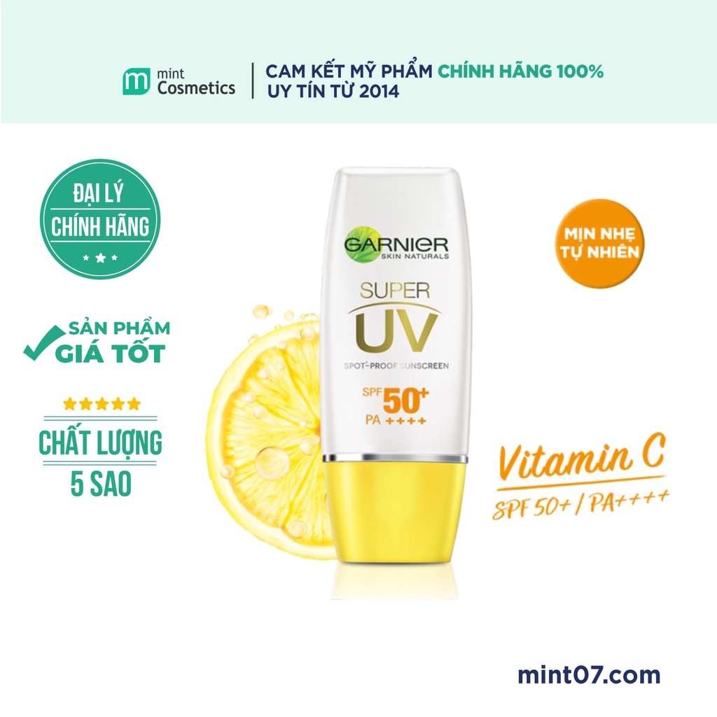 Kem chống nắng Garnier Light Complete Super UV SPF 50+