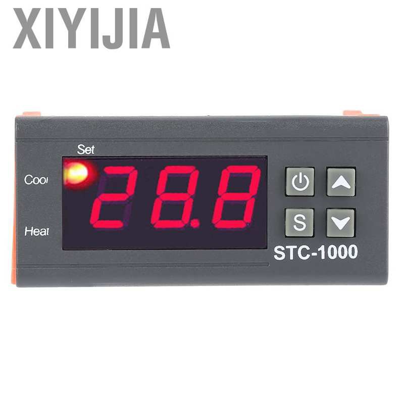 Xiyijia Digital Temperature Controller Temp Sensor Electric Thermostat Control 110-220V