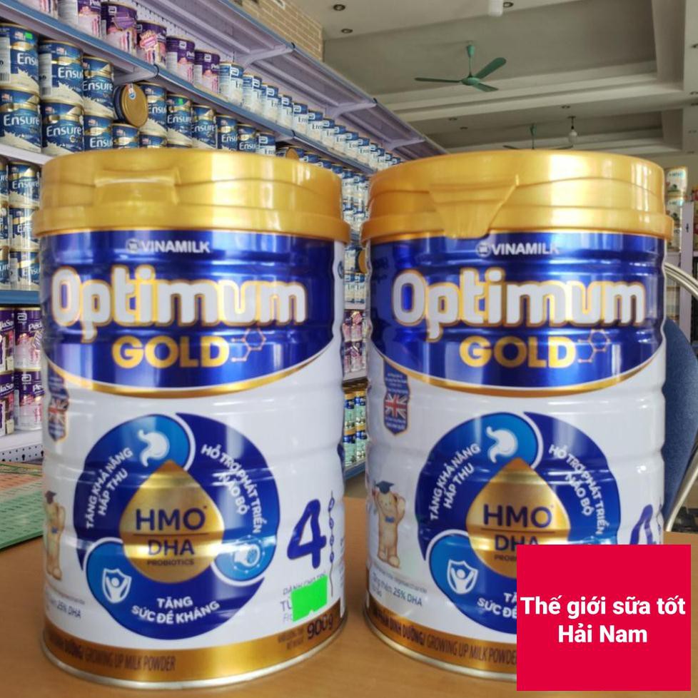 [LẺ GIÁ SỈ] Sữa bột Optimum gold 4 900g Date 12/2021