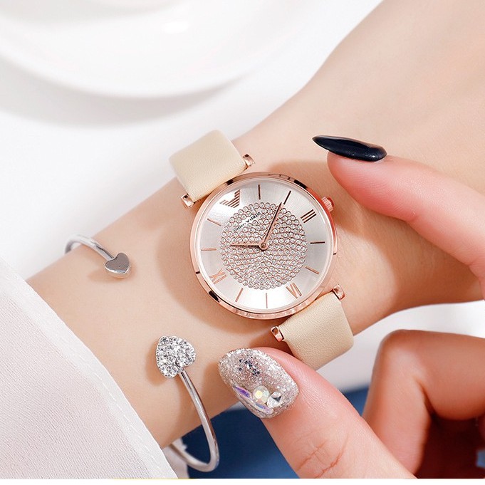 [Mã FAMAYFA2 giảm 10K đơn 50K] Đồng hồ nữ GOGOEY 6007 hàng chính hãng dây da mềm mỏng ôm tay | BigBuy360 - bigbuy360.vn