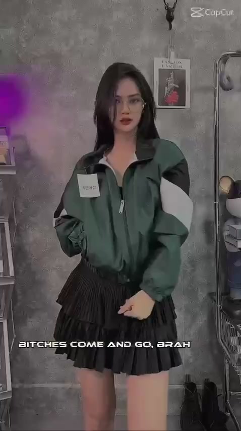 Áo Khoác Dù Nữ Dáng Lửng Cổ Trụ 2 Lớp_Bo Tay Cổ Áo Chun Dệt Kim Sang Trọng_Lót Trong Vải Dù Miro Xịn Mát Ko Bí Hơi_AK65 | BigBuy360 - bigbuy360.vn