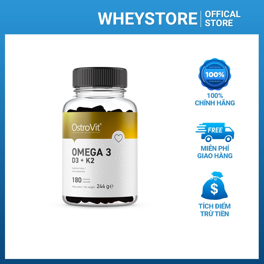 Ostrovit Omega 3 D3 + K2