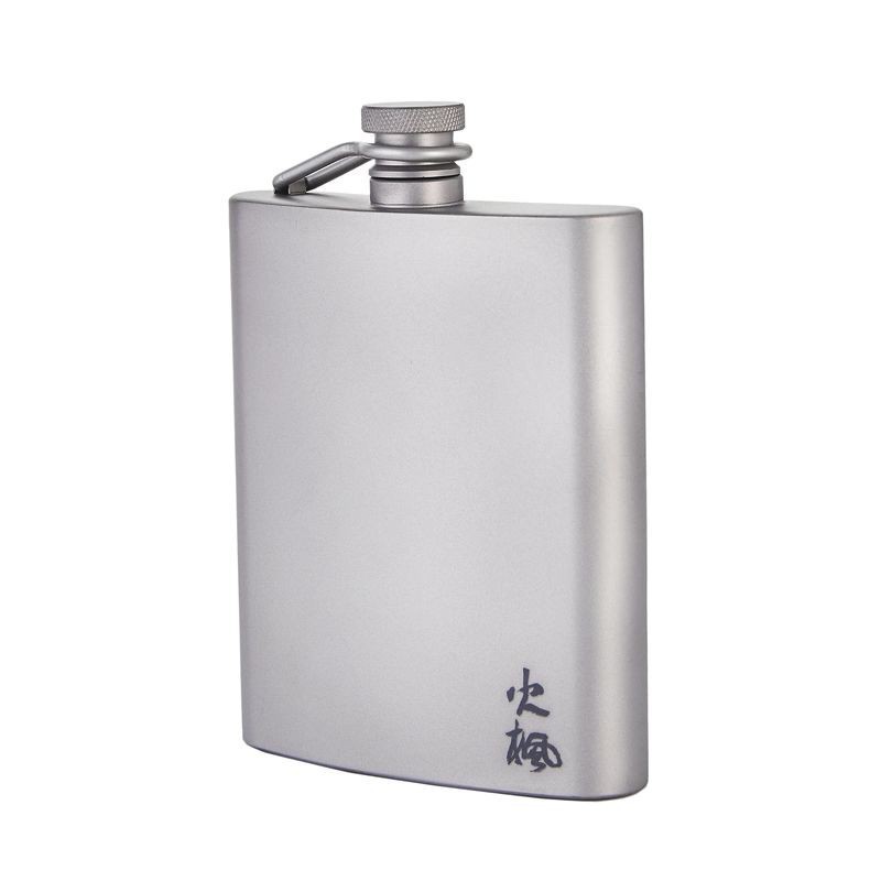 Bình đựng rượu Bacchus Titanium Hip Flask 200ML