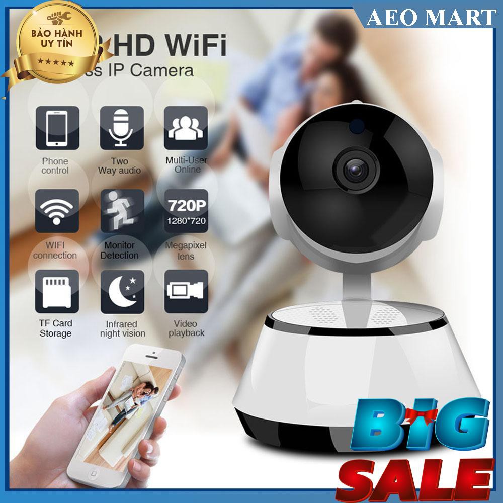 Big sale -  Camera v380,camera wifi IP V380 tích hợp microphone ghi âm thanh,đàm thoại 2 chiều