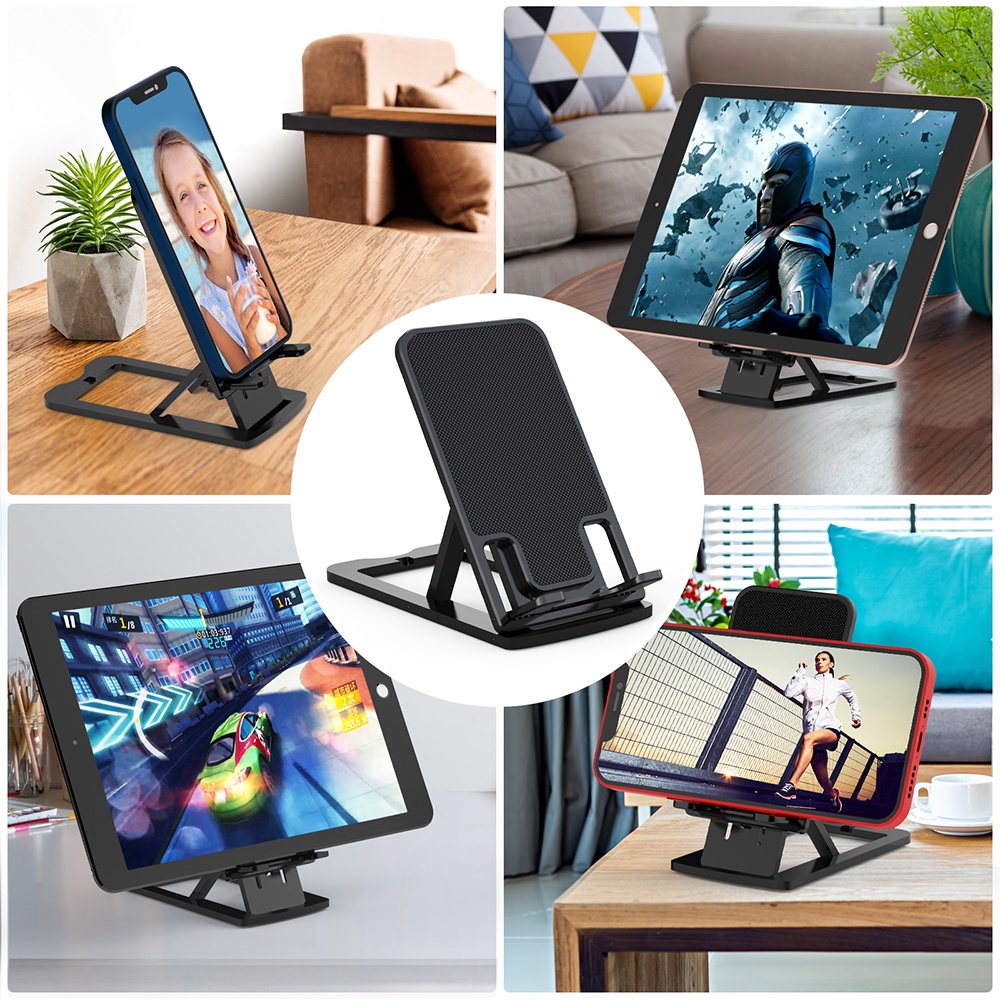 Giá Đỡ Điện Thoại/Máy Tính Bảng 12 Inch Để Bàn Có Thể Điều Chỉnh Tiện Lợi