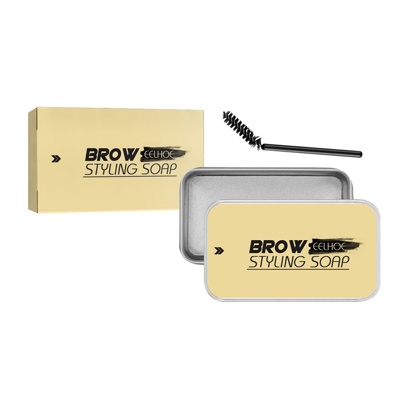 Sáp Vuốt Lông Mày Trong Suốt Kèm Cọ Tiện Lợi