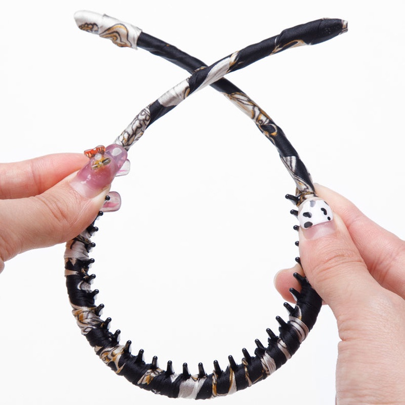 Băng Đô Cài Tóc Họa Tiết Răng Thời Trang Cho Nữ