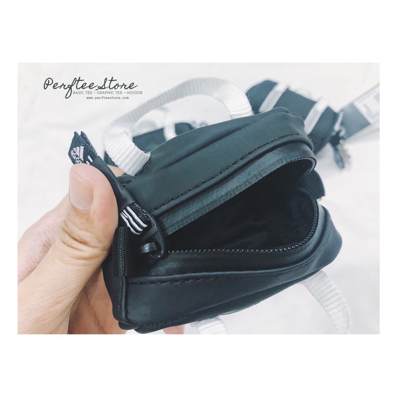 Móc khoá Mini Tote Bag • túi du lịch mini để thẻ xe, chìa khoá chất PU màu đen |𝑷𝑬𝑹𝑭𝑻𝑬𝑬|