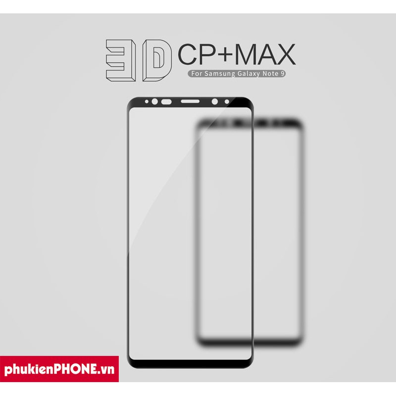 Kính cường lực Nillkin 3D CP+ Max dành cho Samsung Note 8 / Note 9