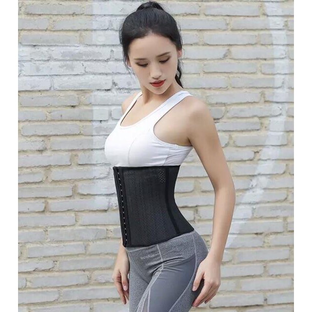 Đai nịt bụng Latex 25 xương có lỗ thông hơi