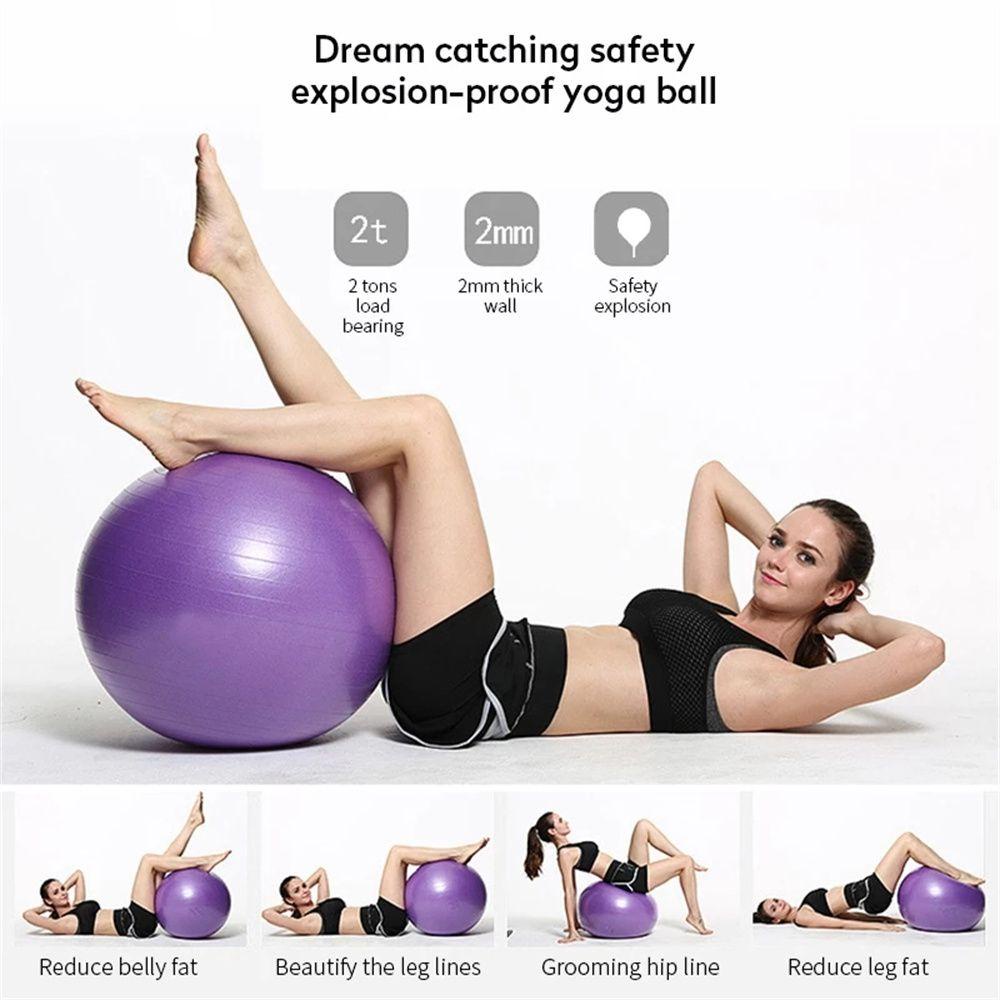 Bóng Tập Yoga Dày 65cm Chống Mỏi Chuyên Dụng