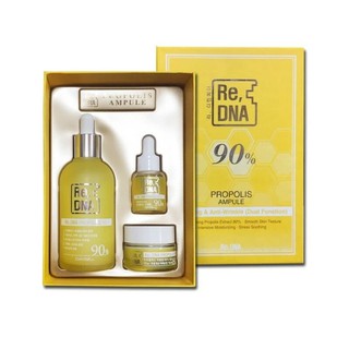Set serum sáp ong chúa tươi re-dna propolis 90% ampoule
