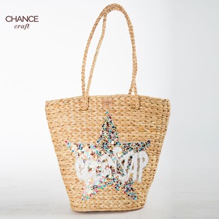 Túi lục bình lớn x star sequin