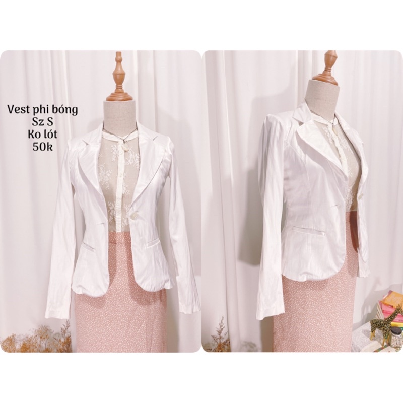 Vest nhật, vest hàn dáng dài phom siêu đẹp tôn dáng sang chảnh