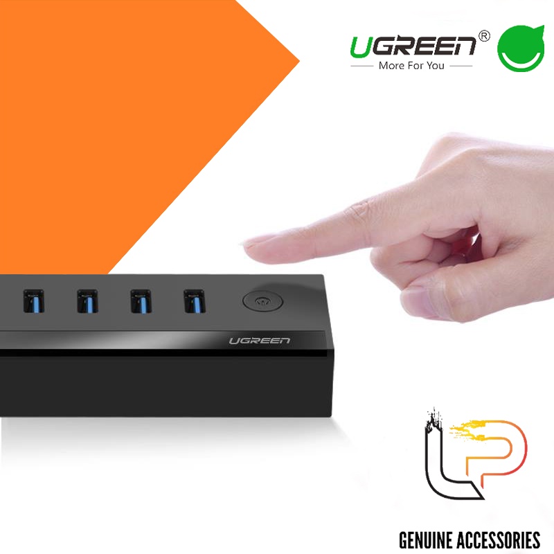  Bộ Chia 7 Cổng USB 3.0 Kèm Nguồn Ugreen 40522 - HUB USB 7 PORT 3.0 Có Nguồn Ugreen 40522 | WebRaoVat - webraovat.net.vn