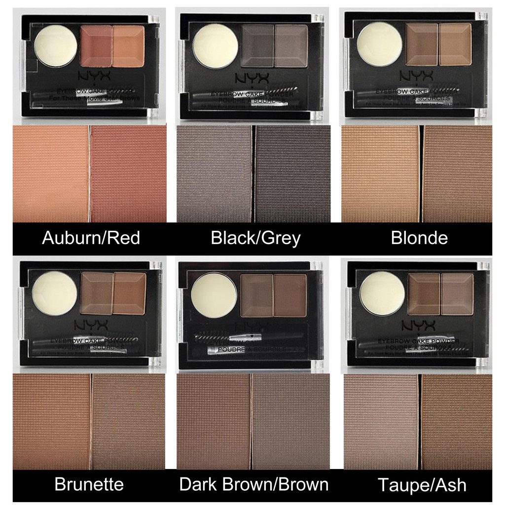 Bột mày NYX Eyebrow Cake Powder