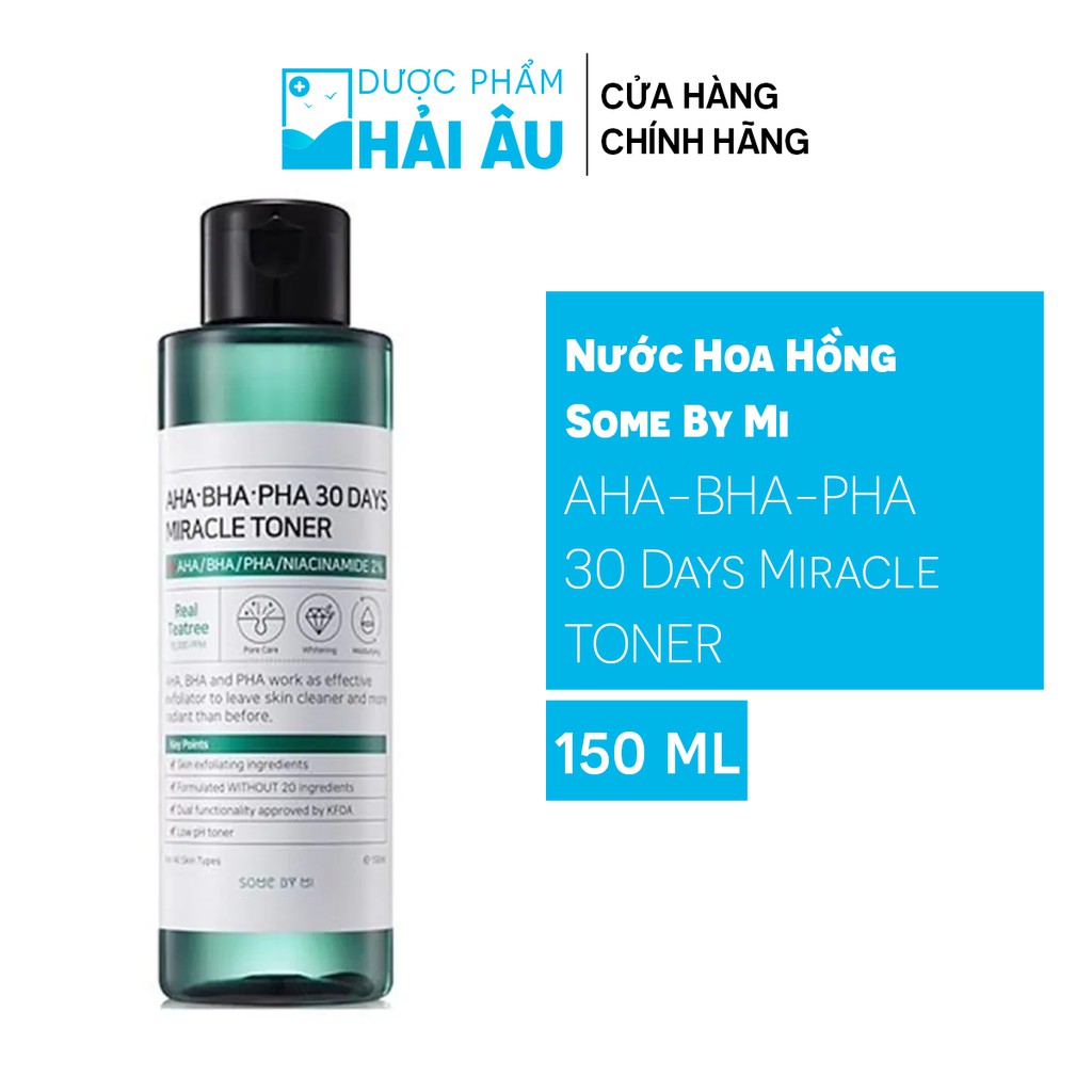 [Mã COS1904 giảm 8% đơn 300K] Nước Hoa Hồng Some By Mi AHA-BHA-PHA 30 Days Miracle Toner 150ml | BigBuy360 - bigbuy360.vn