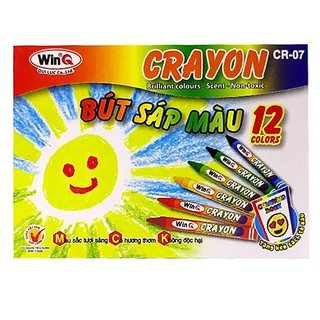 Bút màu sáp WinQ 12 màu