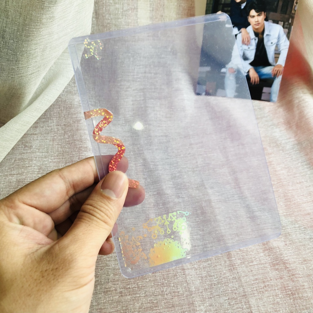 1 toploader/ card case a6 size 145x105 mm đựng postcard