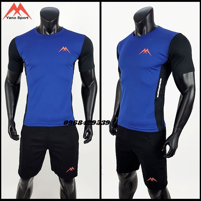 Bộ đồ tập gym nam phối màu cao cấp Yano sport | BigBuy360 - bigbuy360.vn