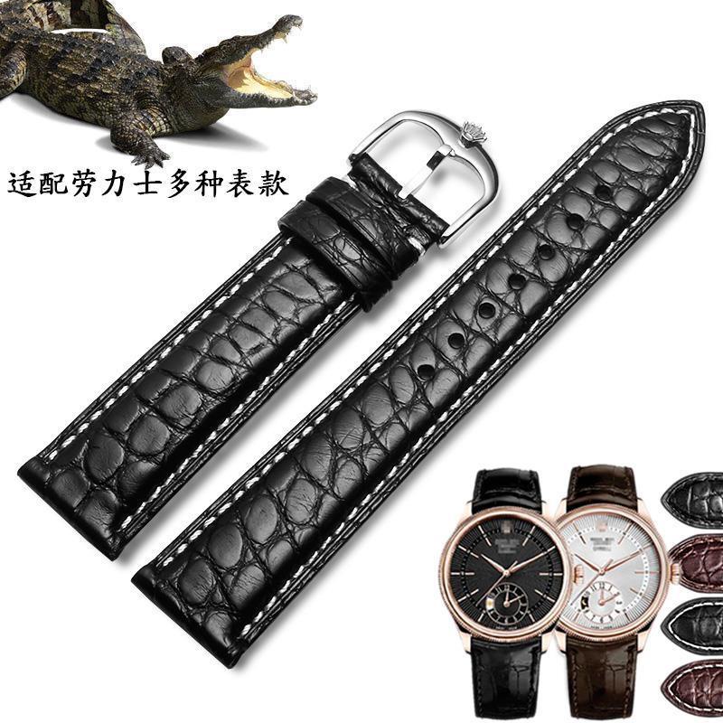 Khuyến Nghị Cửa Hàng Manager Được Khuyến Nghị❣﹊✁Rolex Dây Da Cá Sấu Thật Kiểu Dáng Độc Đáo Cho Nam