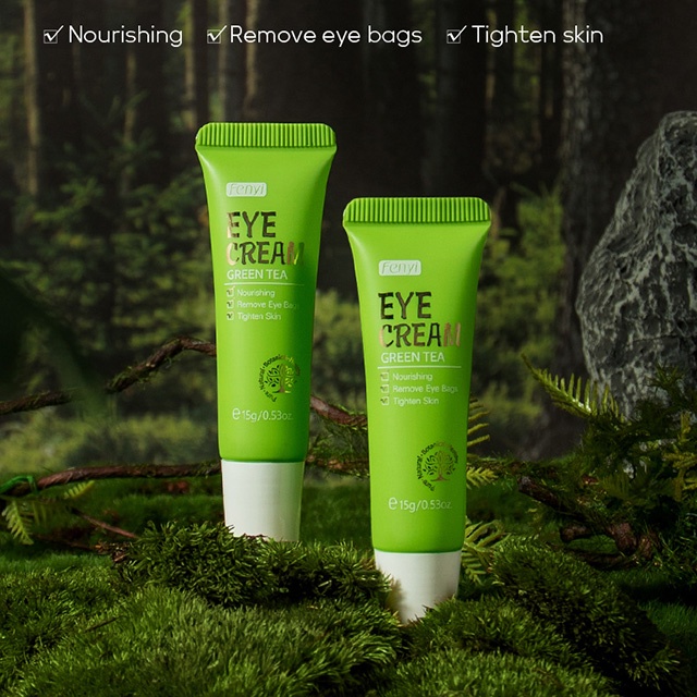 Kem Dưỡng Da Mắt Fenyi Chiết Xuất Trà Xanh EYE CREAM Green Tea Giảm Bọng Mắt 15g